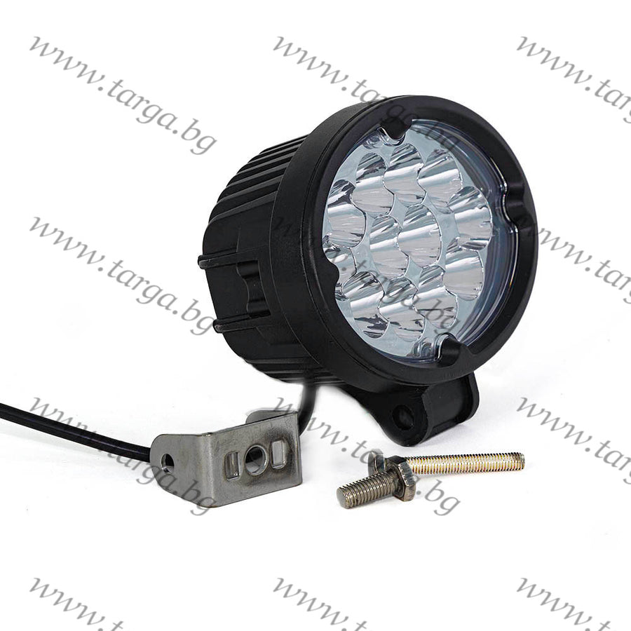 Алуминиев LED халоген-прожектор, овал, 12x3W, 36W