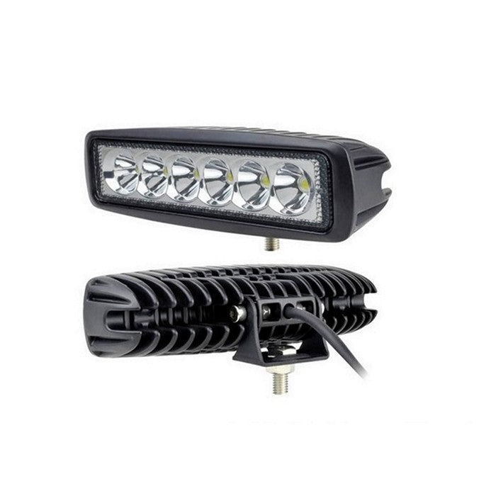 LED халоген - прожектор алуминий 6 диода 18W