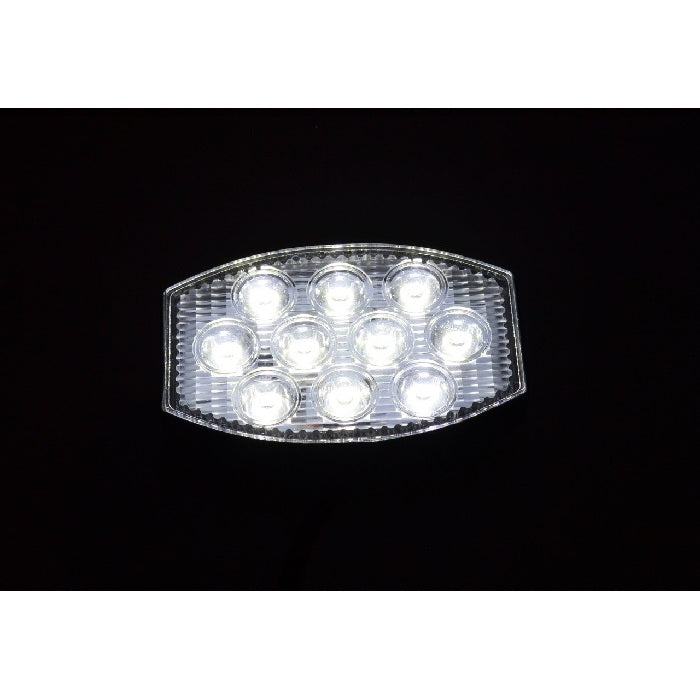 LED прожектор / работна лампа с 10 Epistar диода, 30W, 2100 лумена