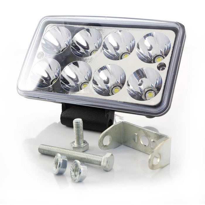 LED прожектор, мощна работна лампа 32W, 10/30V два режима къси и дълги