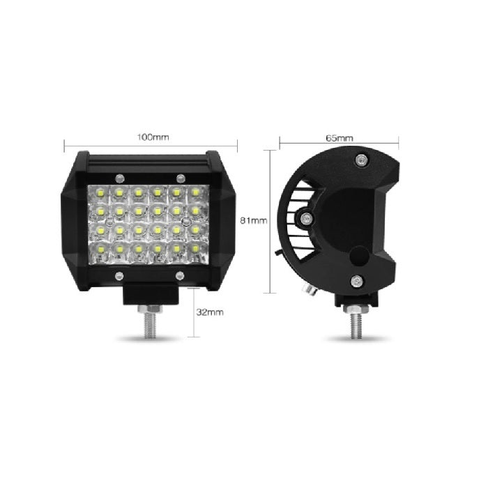 LED бар 72W, светодиоден прожектор - 5040 лумена