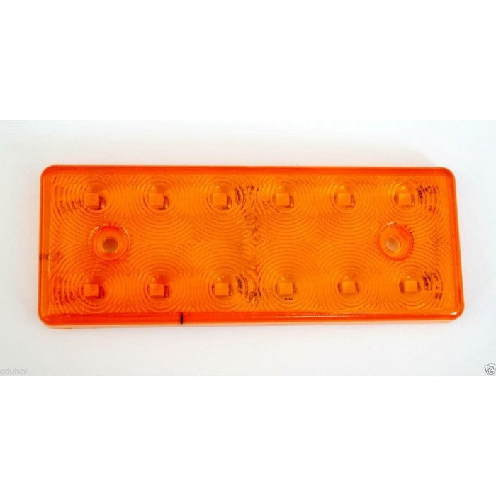 Жълт LED габарит за всички товарни автомобили 12 SMD - 12V