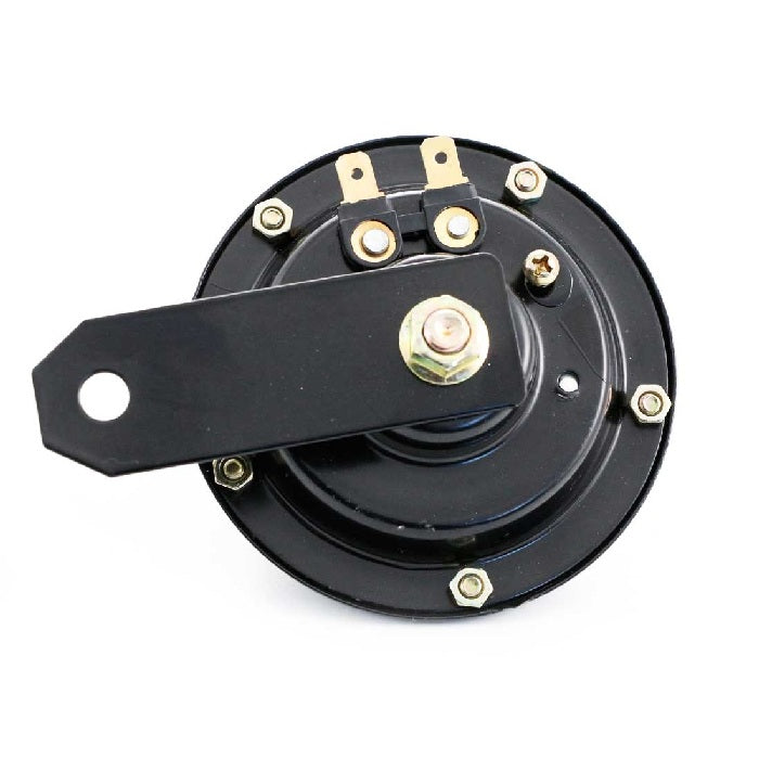 Метален клаксон - черен 12V