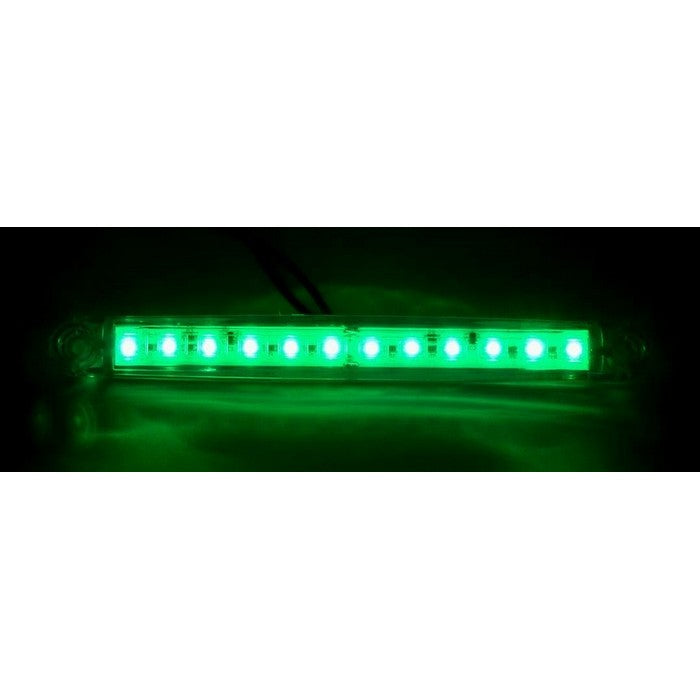 Зелен LED габарит - 12V