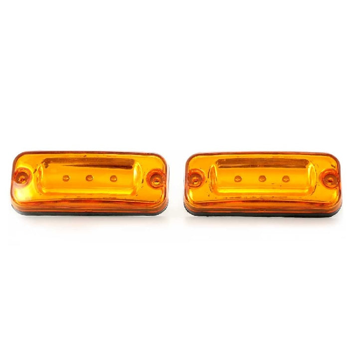 Жълт LED габарит с 3 SMD