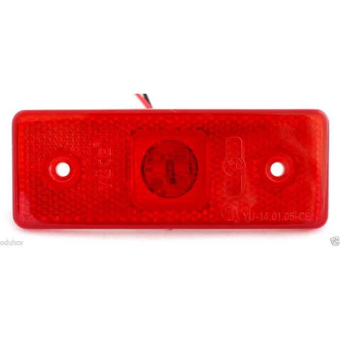 LED заден червен габарит 12/24V за бус, камион, ремарке