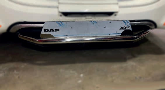 Ролбар за номер за DAF XF105/106, 42mm