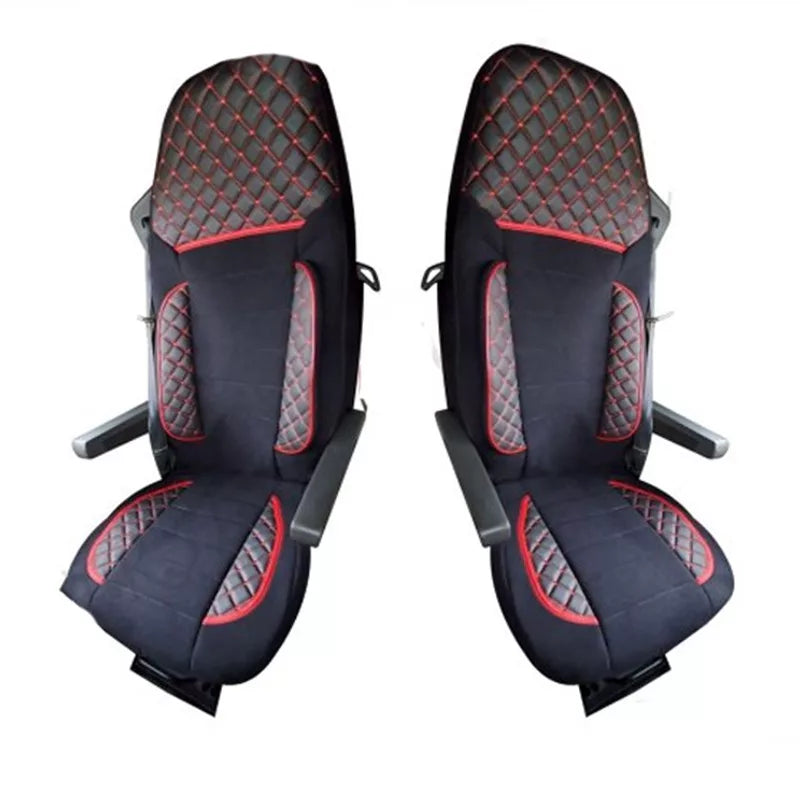 Калъфи за седалки за Mercedes Actros MP2/MP3, черни