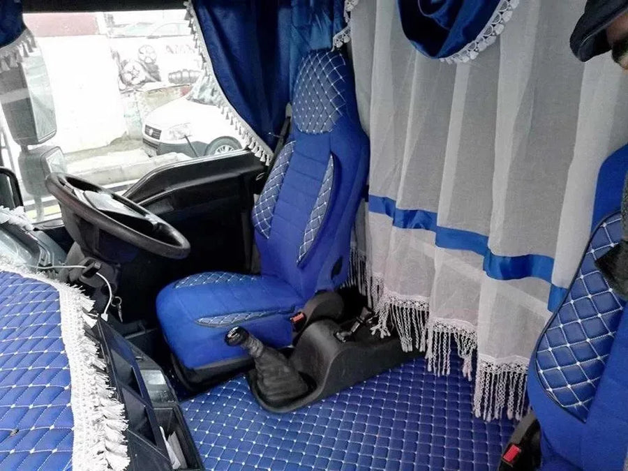 Калъфи за седалки за Iveco S-Way, СИНИ