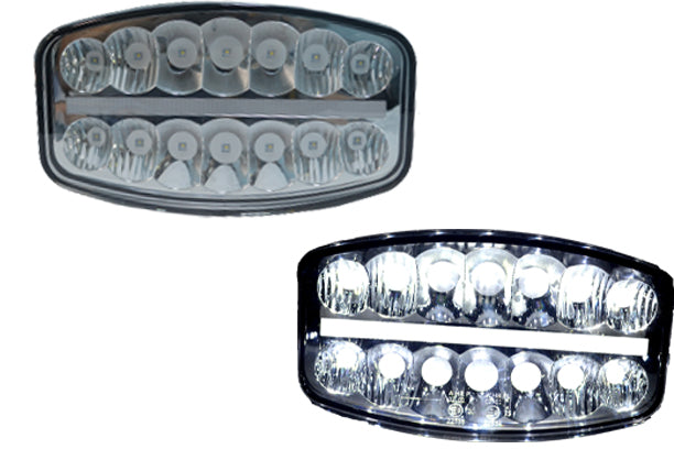 LED халоген - прожектор спот и дневна тип Hella. 80W