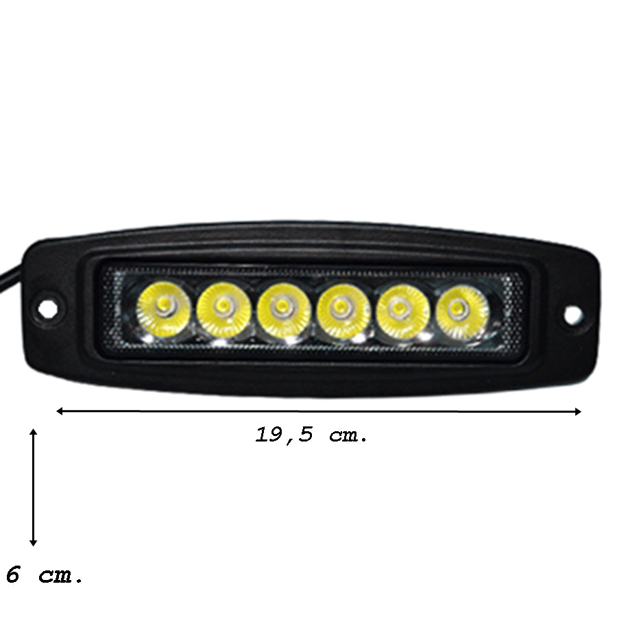 LED халоген - прожектор за вграждане, 18W