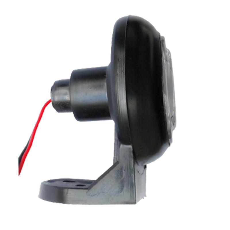 Кръгъл LED габарит с 10 диода, бял - 12/24V