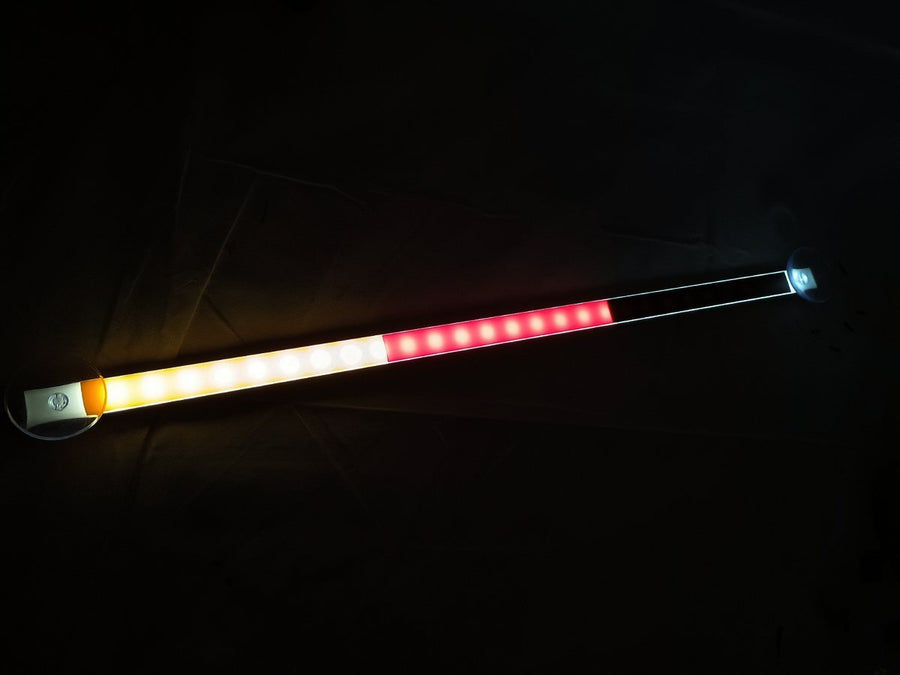 LED Пура, 50см. - Германия, черно/червено/жълто - 12/24V