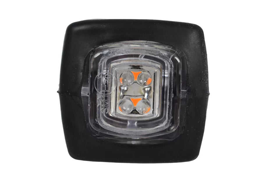 Jumbo голямо тройно LED рогче – правоъгълно косо, 12/24V