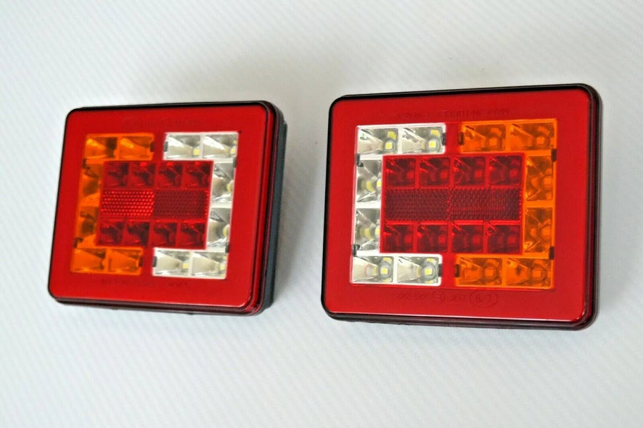 Малък правоъгълен LED Неон диоден стоп, 24V