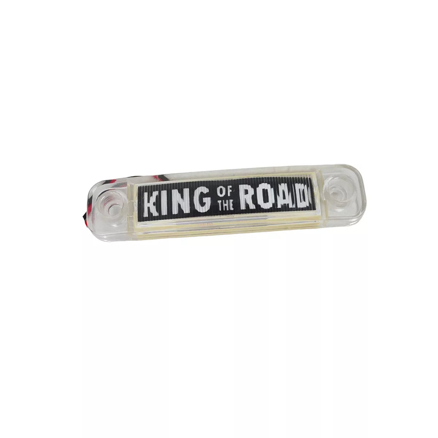 LED габарит King Of The Road, Бял, 12/24V