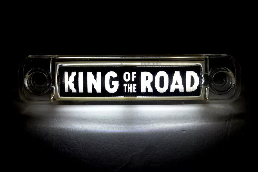 LED габарит King Of The Road, Бял, 12/24V