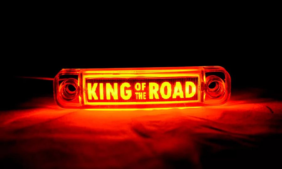 LED габарит King Of The Road, Жълт, 12/24V
