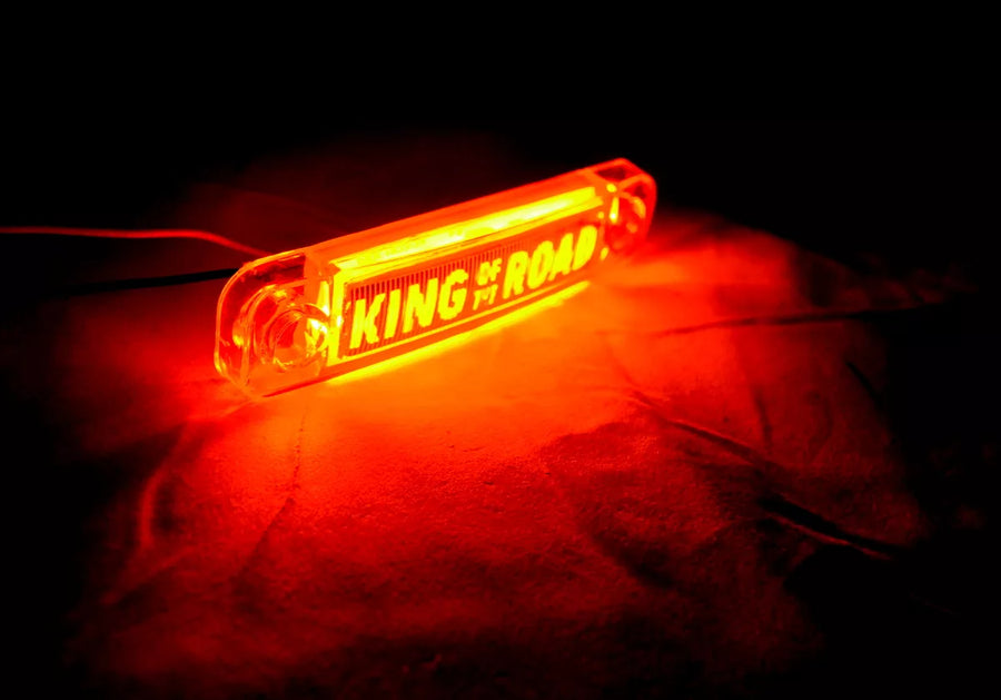 LED габарит King Of The Road, Жълт, 12/24V
