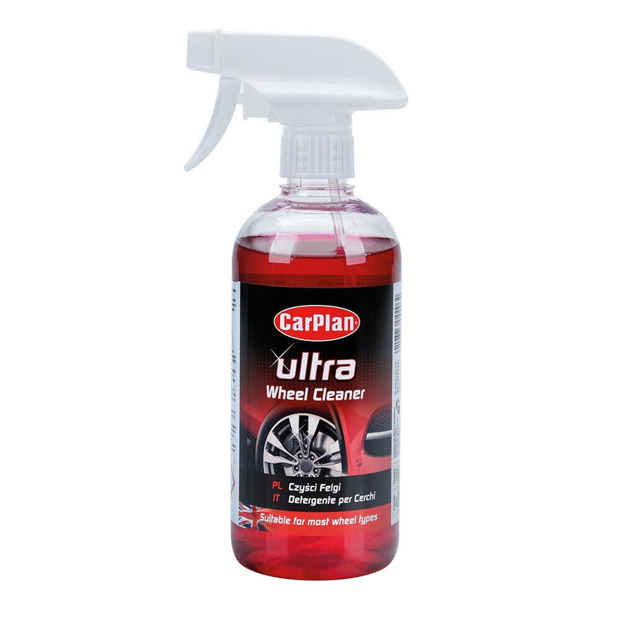 Почистващ препарат за джанти CarPlan Ultra Wheel Cleaner - 500 мл