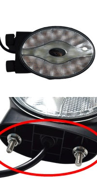 LED DRL + мигач за трактор