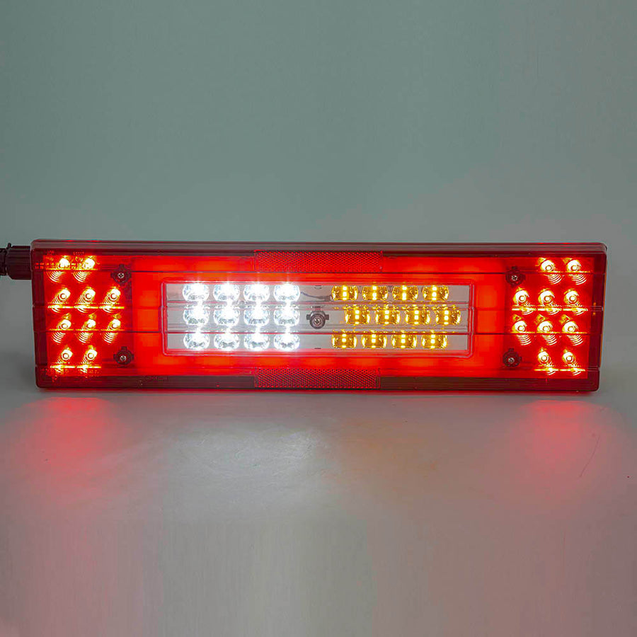LED стоп за Mercedes ляв, с кристално стъкло, Е-маркиран