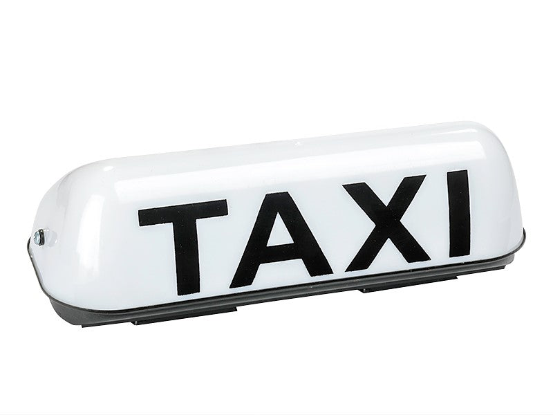 LED лампа TAXI 12V с бяла светлина, магнитно закрепване и захранващ кабел 1,8 м, Бяла