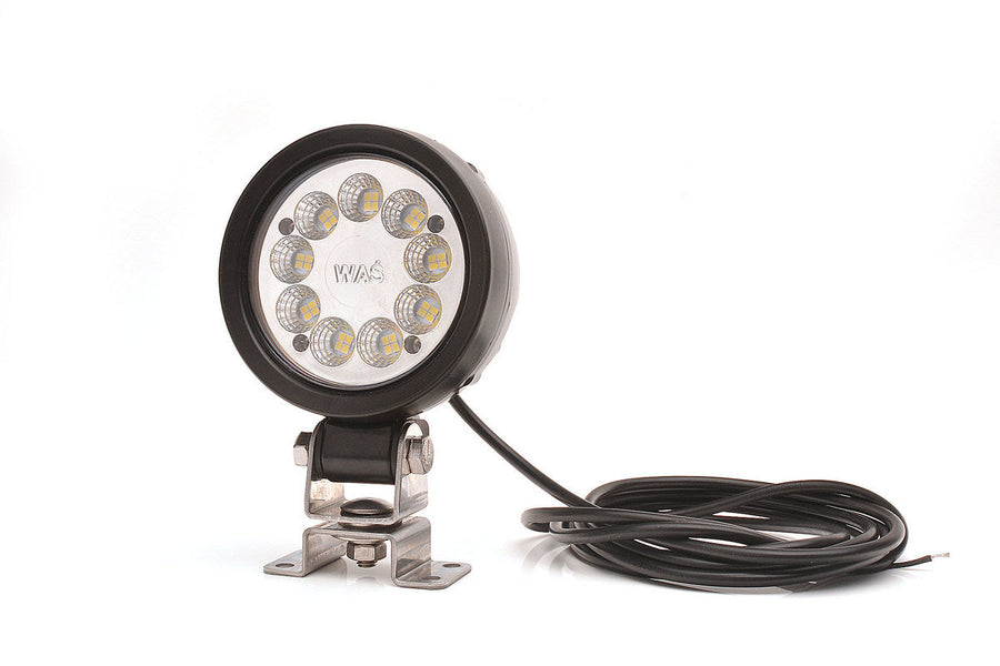 Кръгла LED работна лампа, за задна скорост 40мм, 12V-32V, 36 диода
