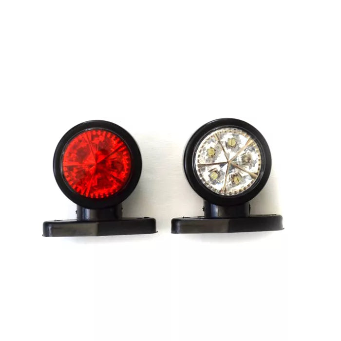 LED кехлибарени задни странични габарити за Scania, Volvo, DAF, MAN - 24V