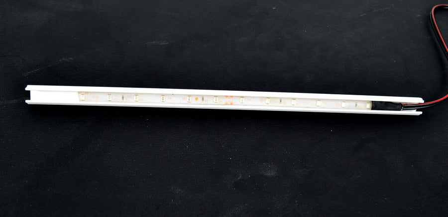 LED основа за табела към USB, 300 мм, Синьо, 5V