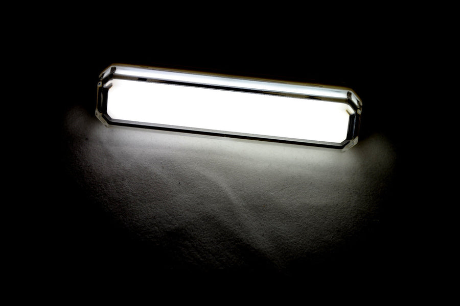 Бял LED неон габарит 12/24V, с клипс монтаж