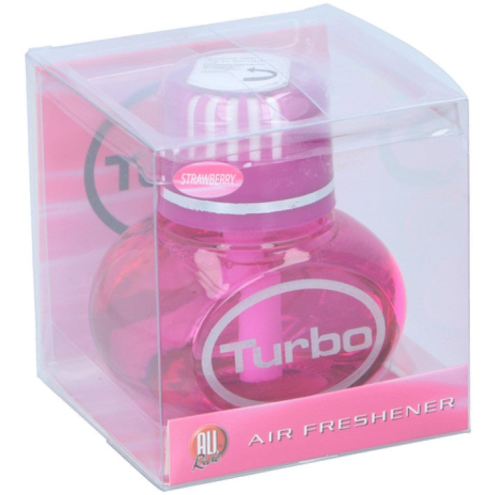Turbo Ароматизатор освежител за въздух с дифузер с аромат на ягода150ml All Ride