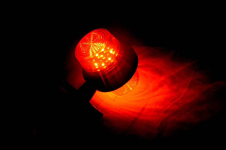 Maxi габарит, късо LED рогче, жълто, 12/24V