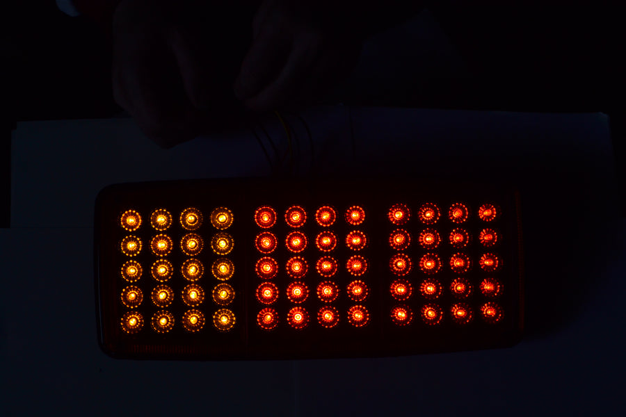 Диоден стоп 3 секции 60 LED - 34/14.5см. 24V