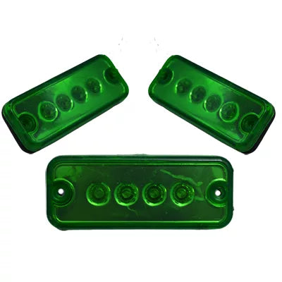 4 LED диоден габарит, ЗЕЛЕН - 24V