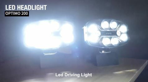 LED халоген Optimo 200 - 10-32V, тип Hella