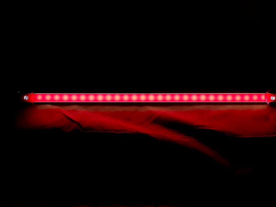 LED пура, червено, 50 см.12/24V
