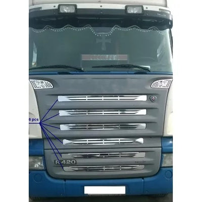 Предна решетка, радиаторна за SCANIA R 2004-2009, 8 части