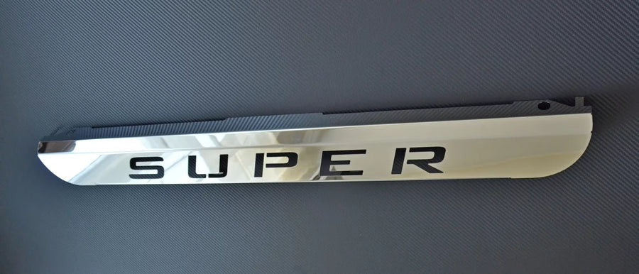 Декорация с надпис SUPER за над номер, за Scania R 2010-2016