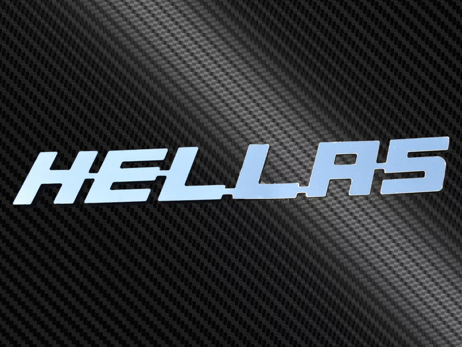 Декоративен надпис HELLAS, нераждавейка