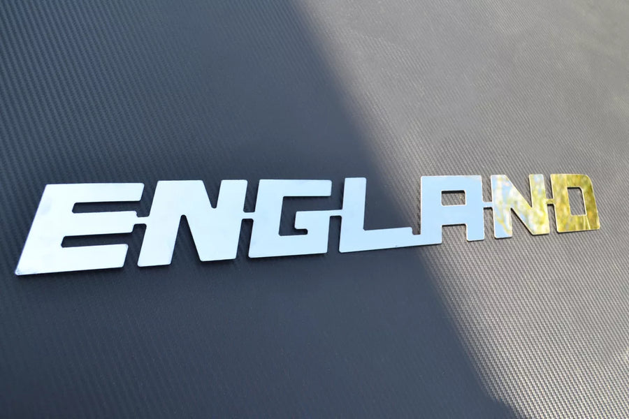 Декоративен надпис ENGLAND, нераждавейка