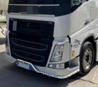 Ролбар под броня с извивка над номер за Volvo FH4 2013+