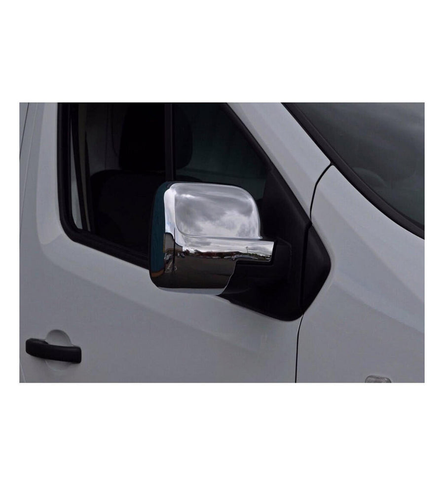 Хром-никел капаци за огледала за Renault Master 3, 2011+