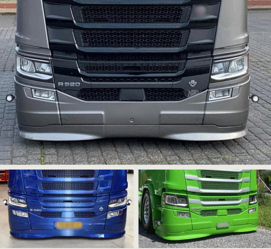 Пластмасова добавка под предна броня за Scania S/R 2017+ (широк модел)