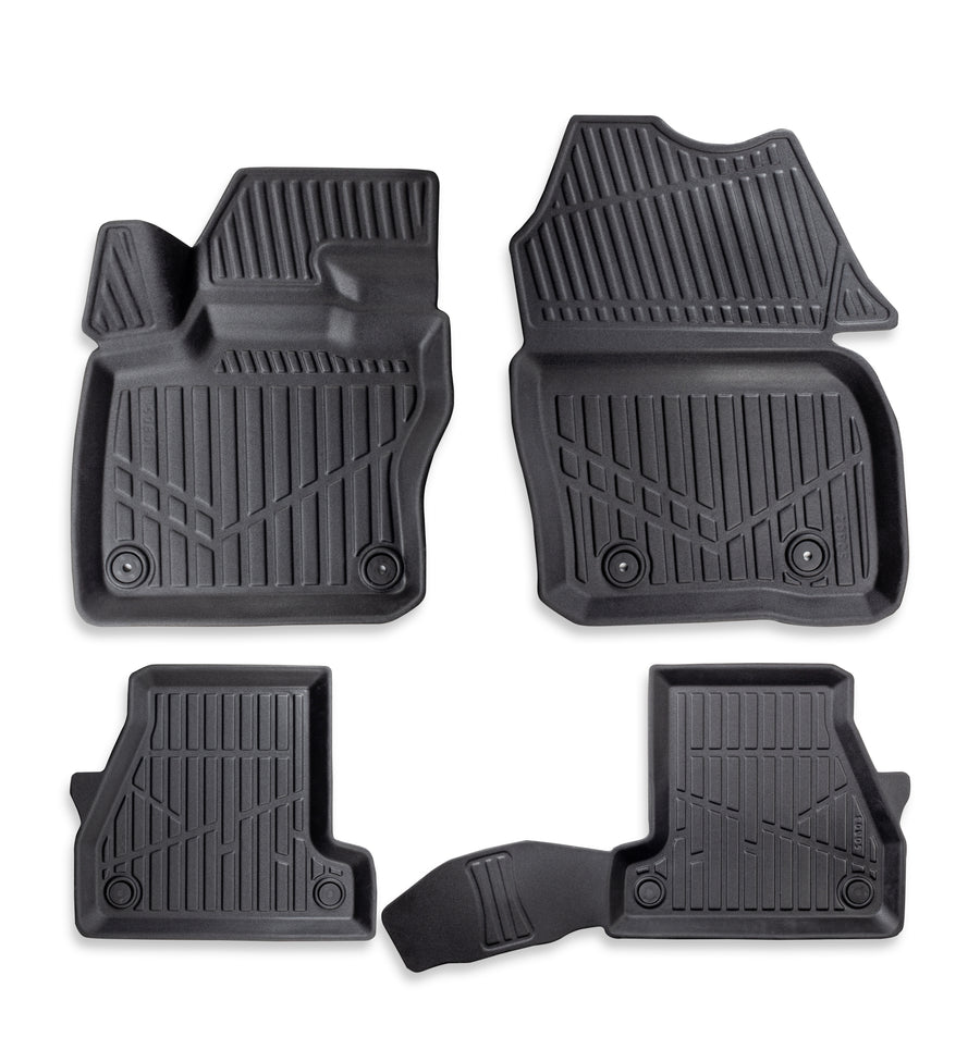 Комплект 4бр. 3D Гумени стелки за купе Erpassan - FORD FOCUS III 2011-2014