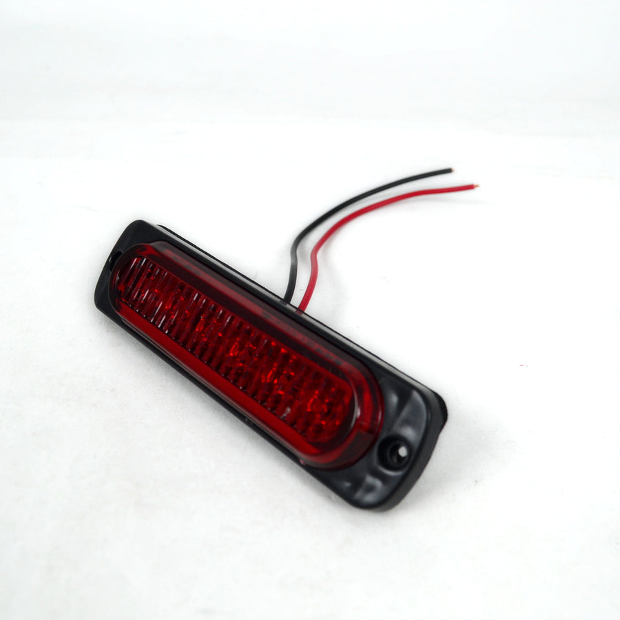 LED блиц габарит Пътна помощ, 12/24V, червен