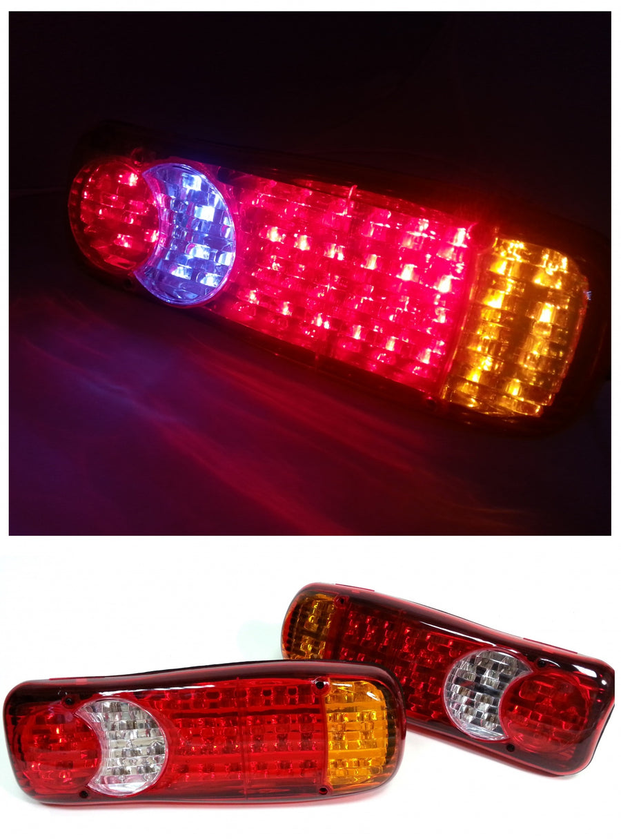 Комплект LED Диодни стопове 12V Волта бус камион ТИР ремарке