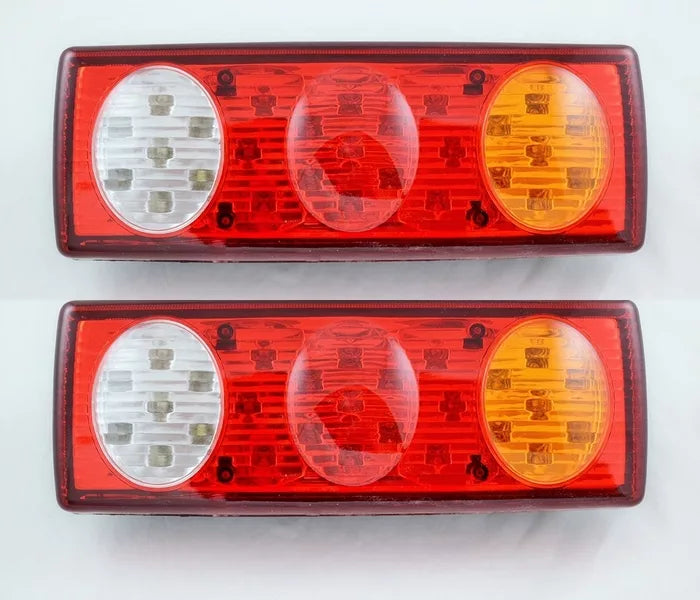 Диоден стоп с три кръгли секции, 12V