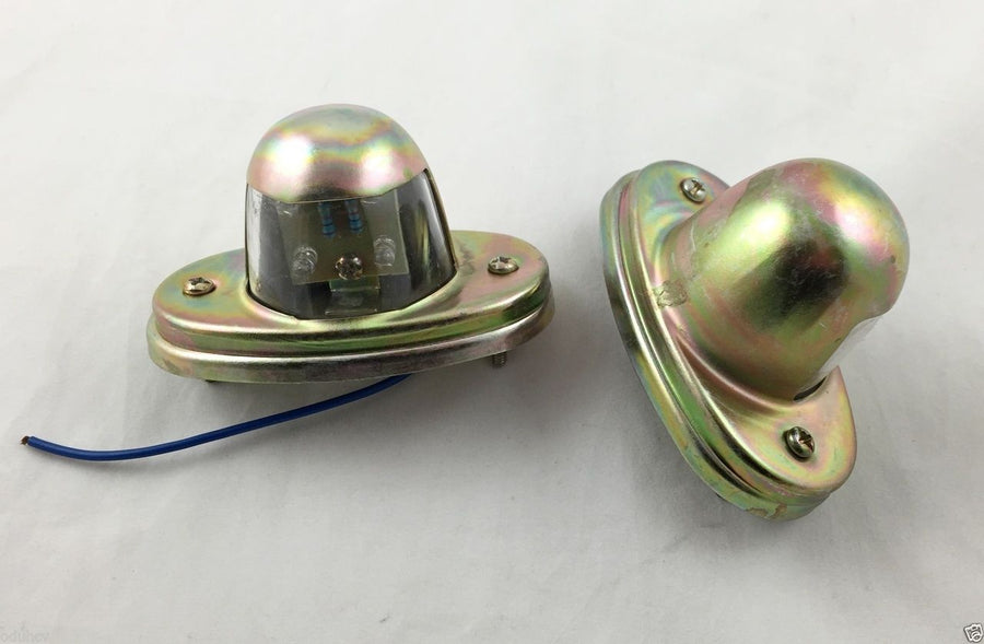 LED осветление за номер, метал, 12V