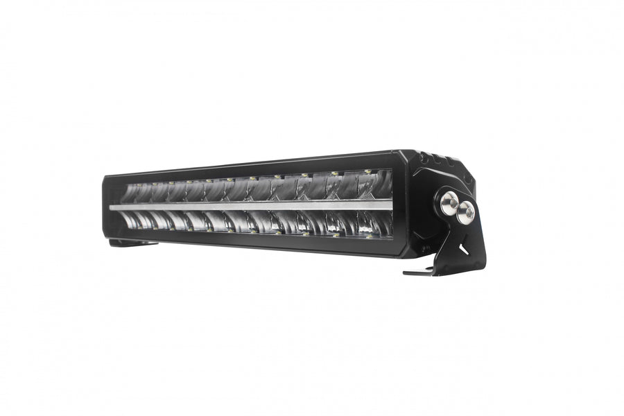 56 cm / 22 Инча 12V - 24V Led Bar Лед Бар Пиано дизайн Диоден Прожектор Супер Мощен Бяла и Оранжева Светлина Габарит Мъгла Блиц Високо Качество Ново Поколение 10900LM